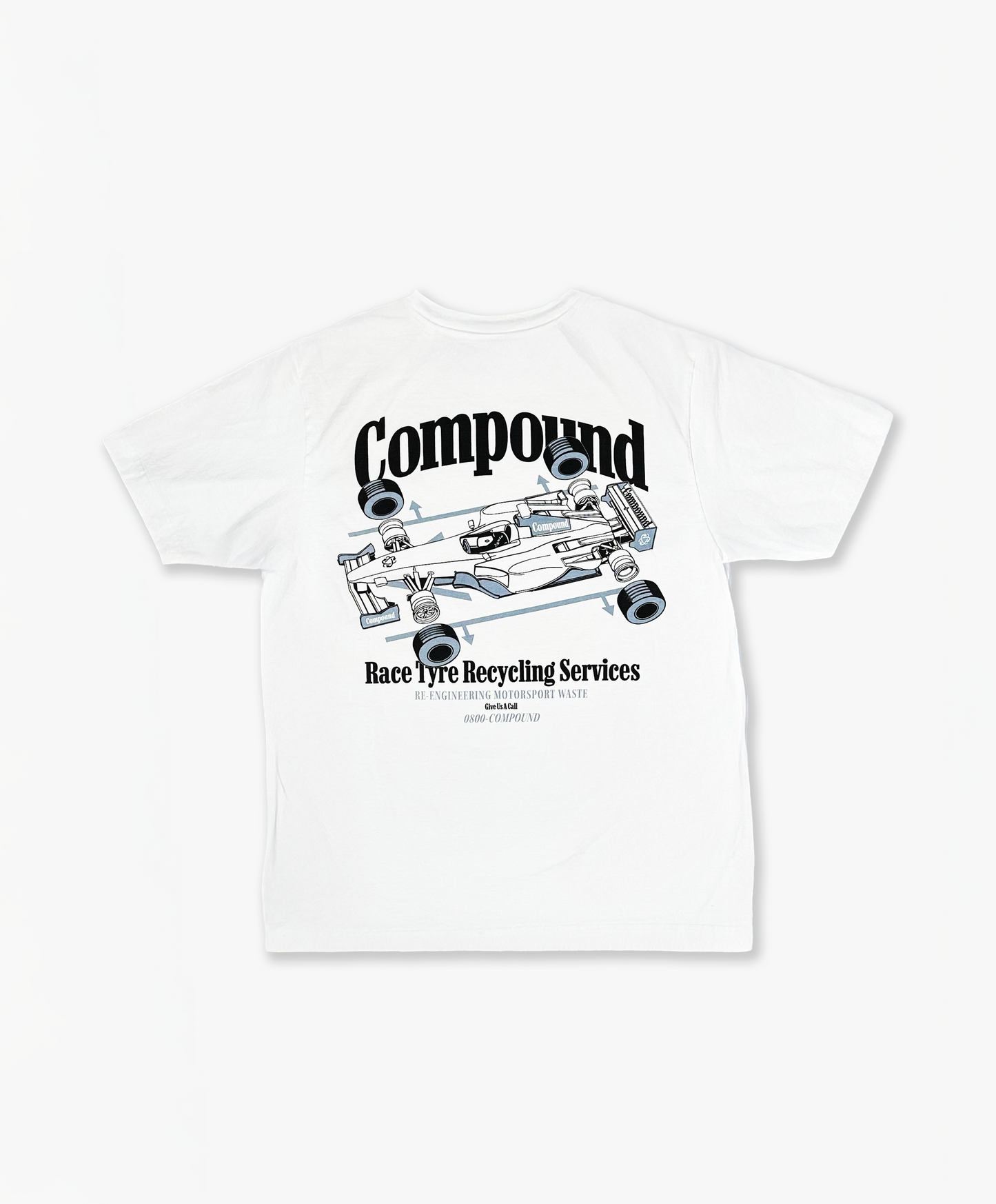 Recycling Services T Shirt - White