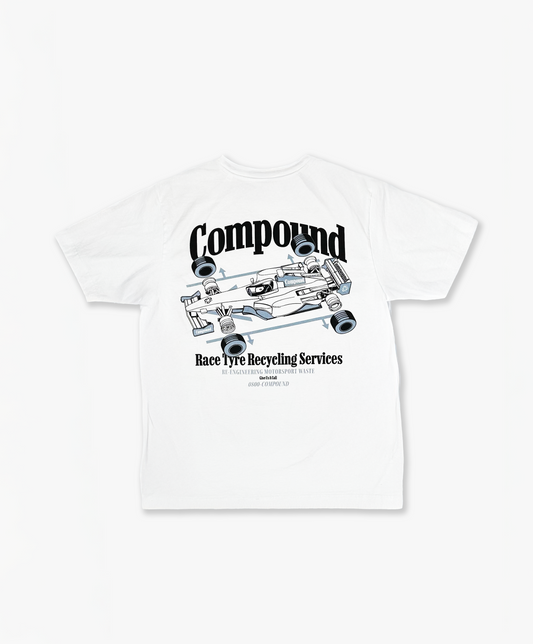 Recycling Services T Shirt - White