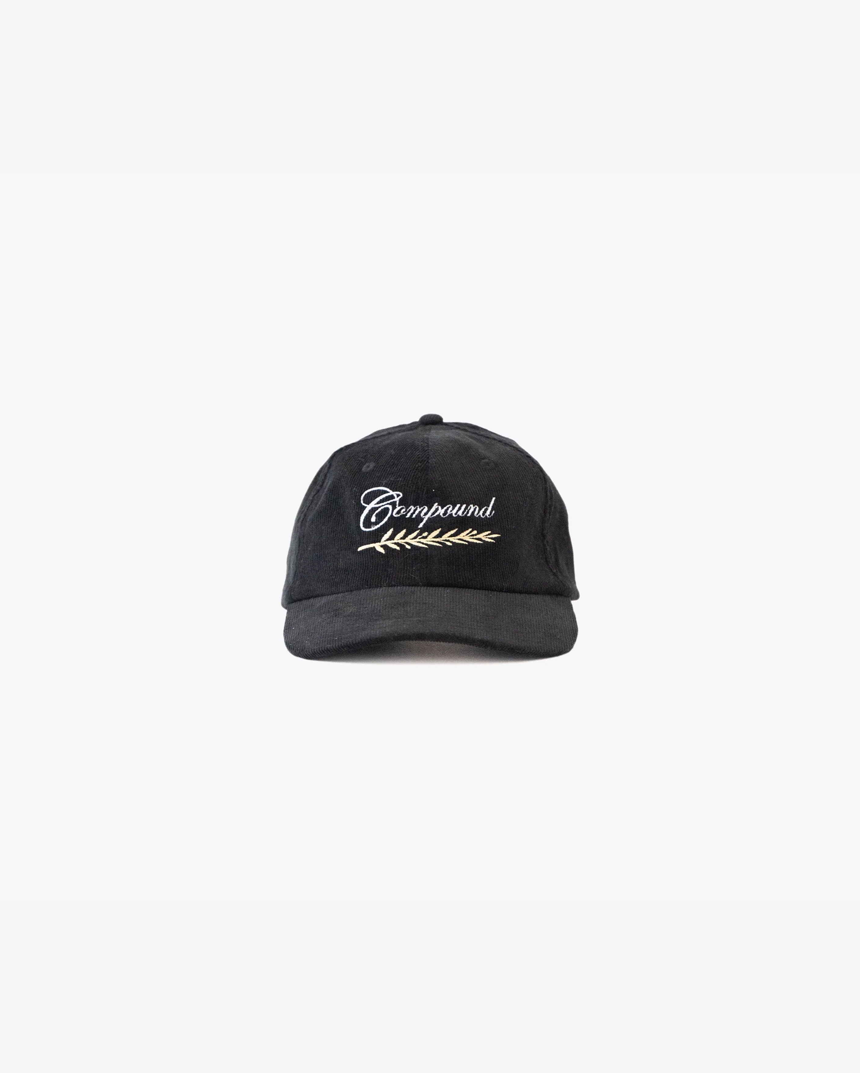 Racing Club Cord Cap - Black