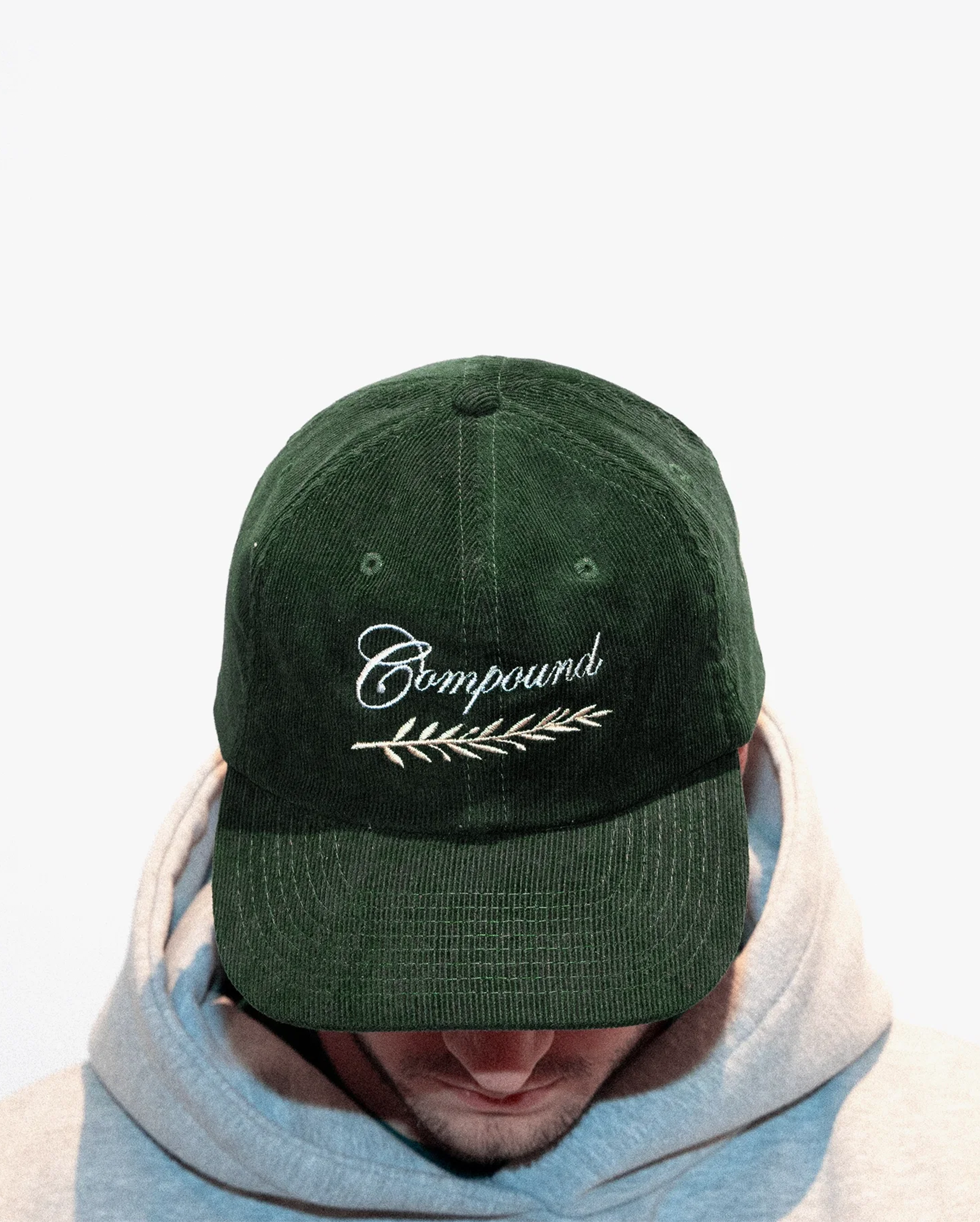 Racing Club Cord Cap - Heritage Green