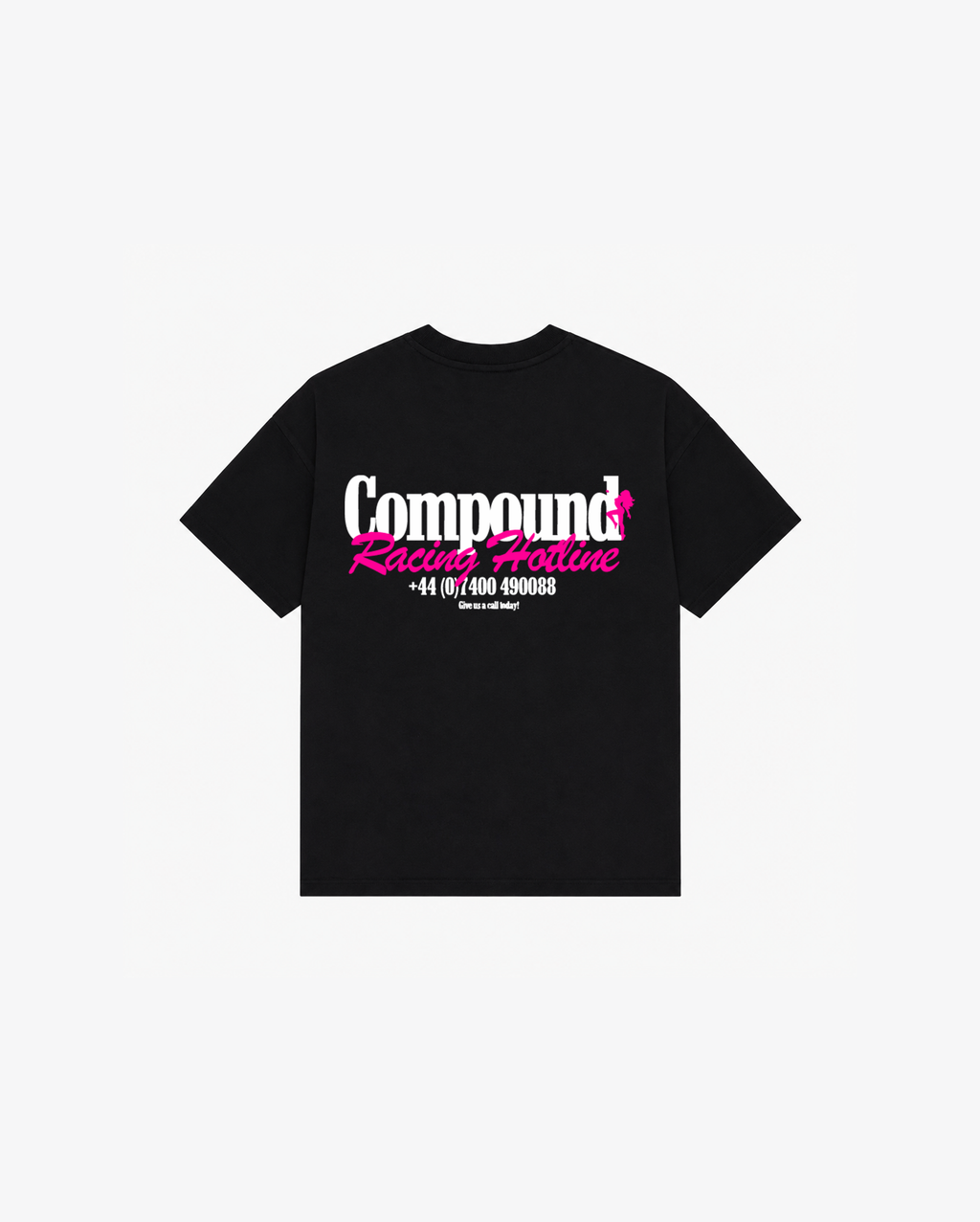 Racing Hotline Tee- Black