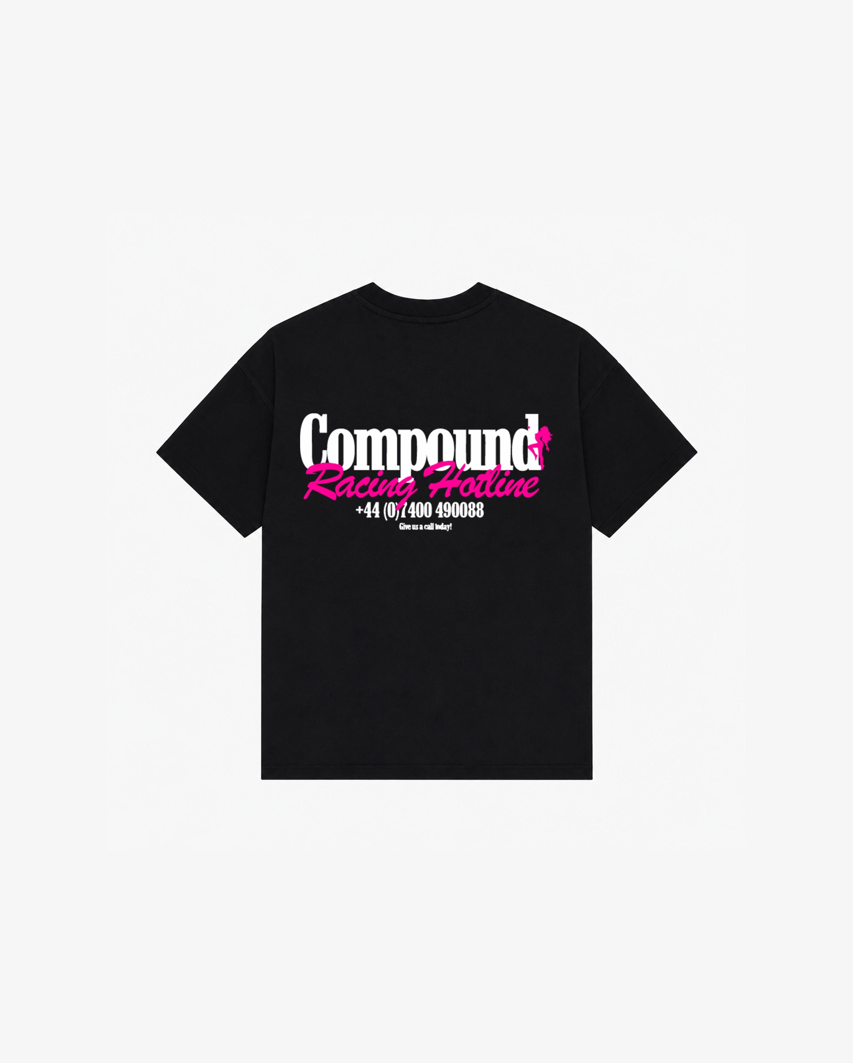 Racing Hotline Tee- Black