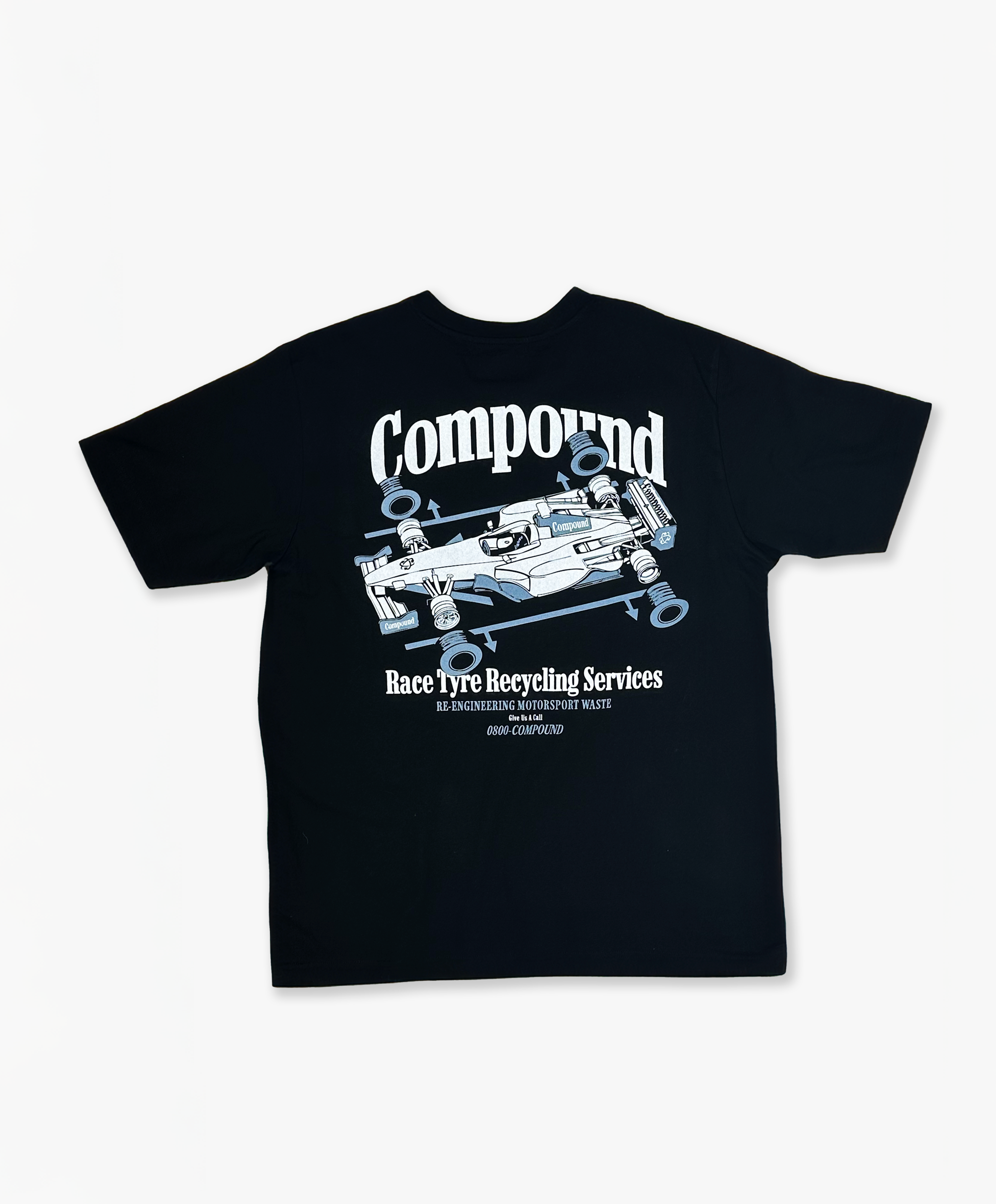 Recycling Services T Shirt - Black