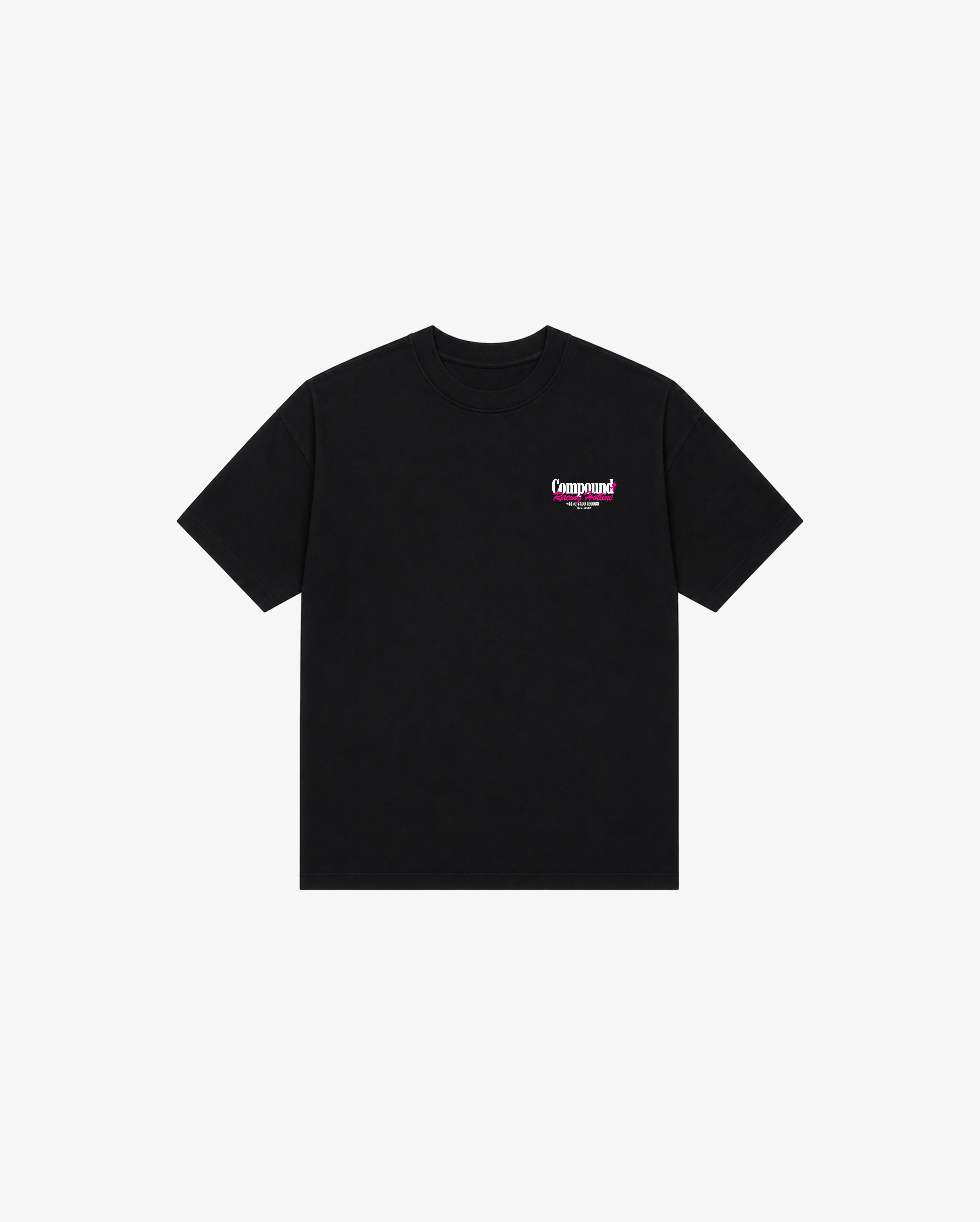 Racing Hotline Tee- Black