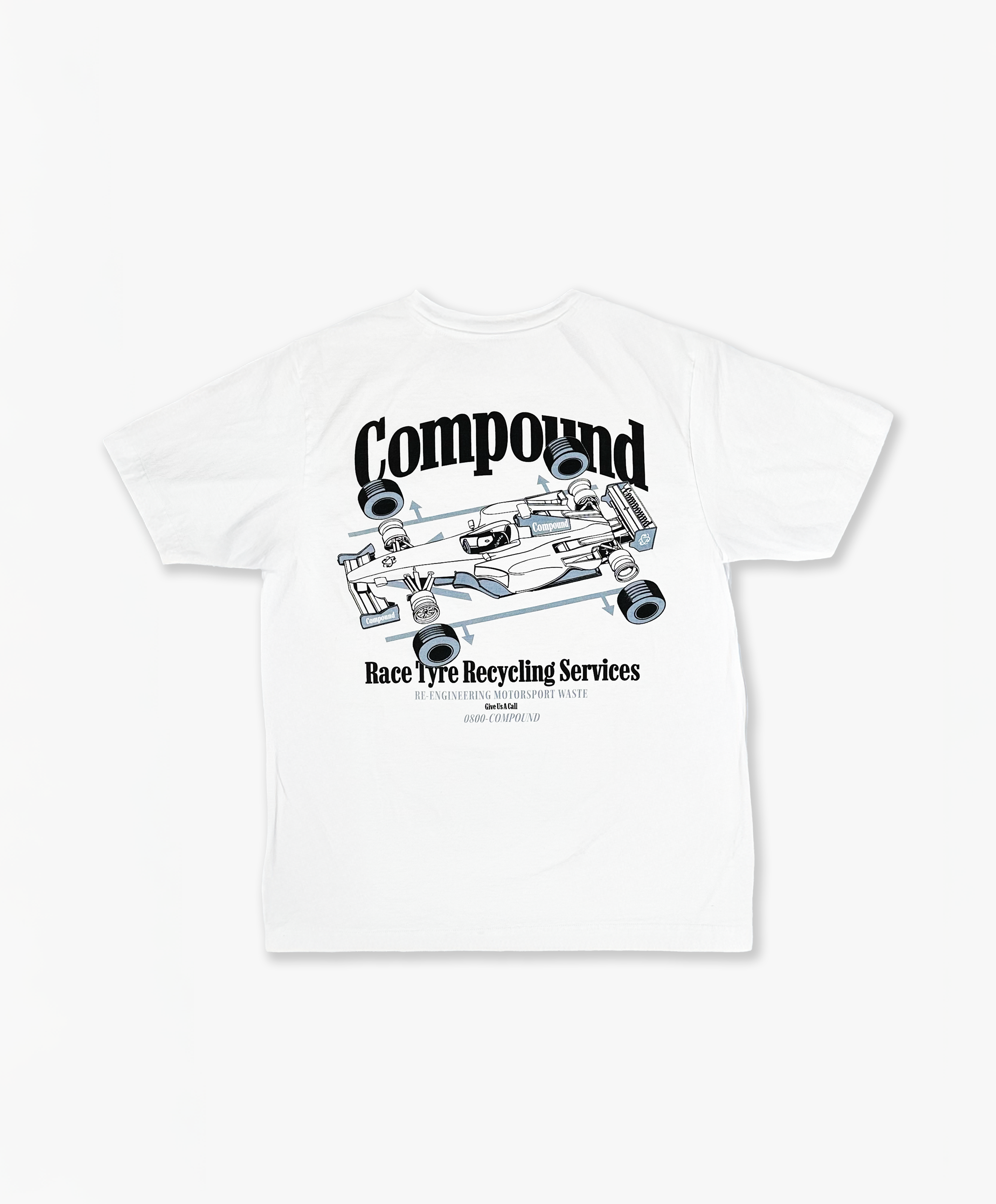 Recycling Services T Shirt - White
