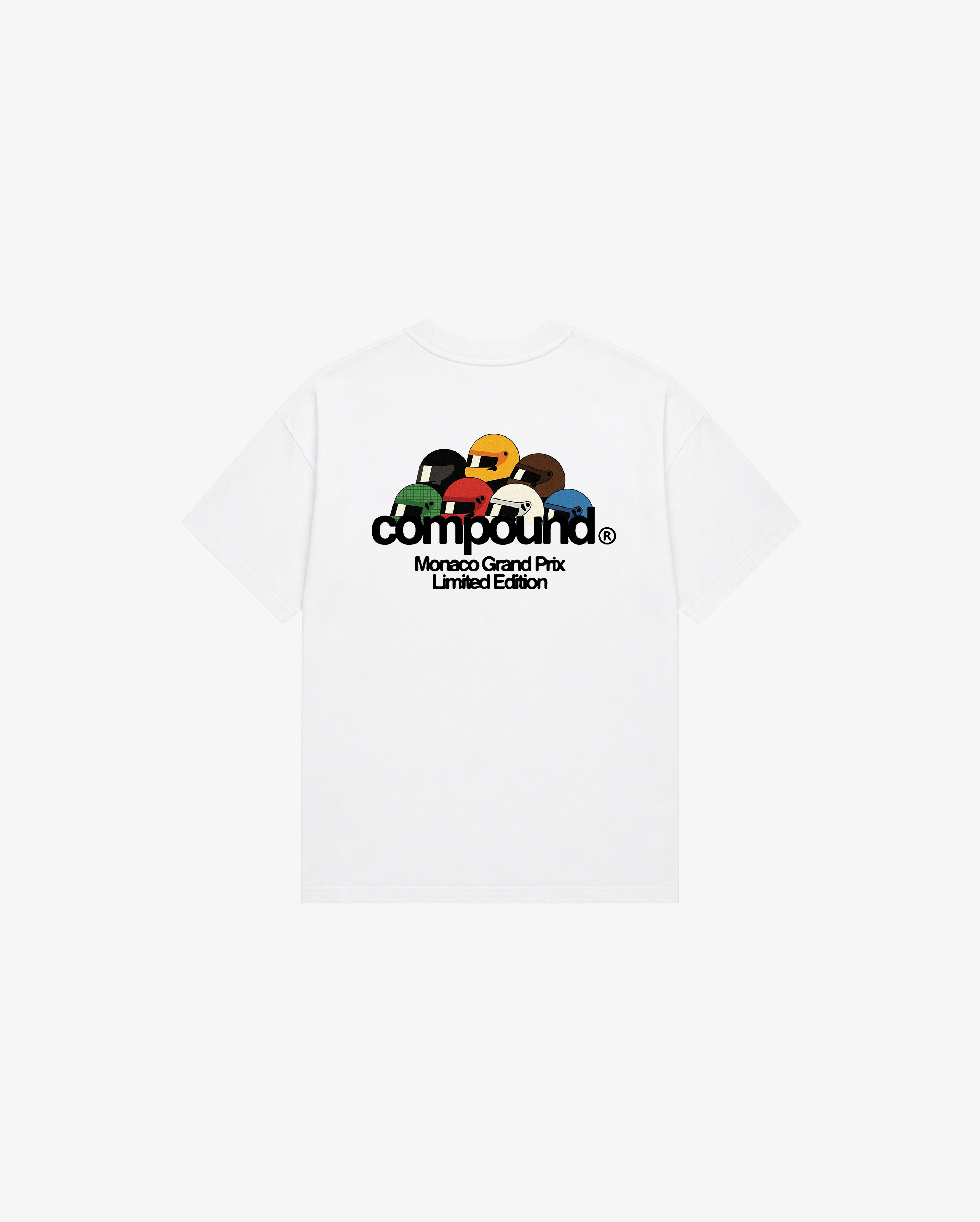 Motorsport Marbles Tee - White