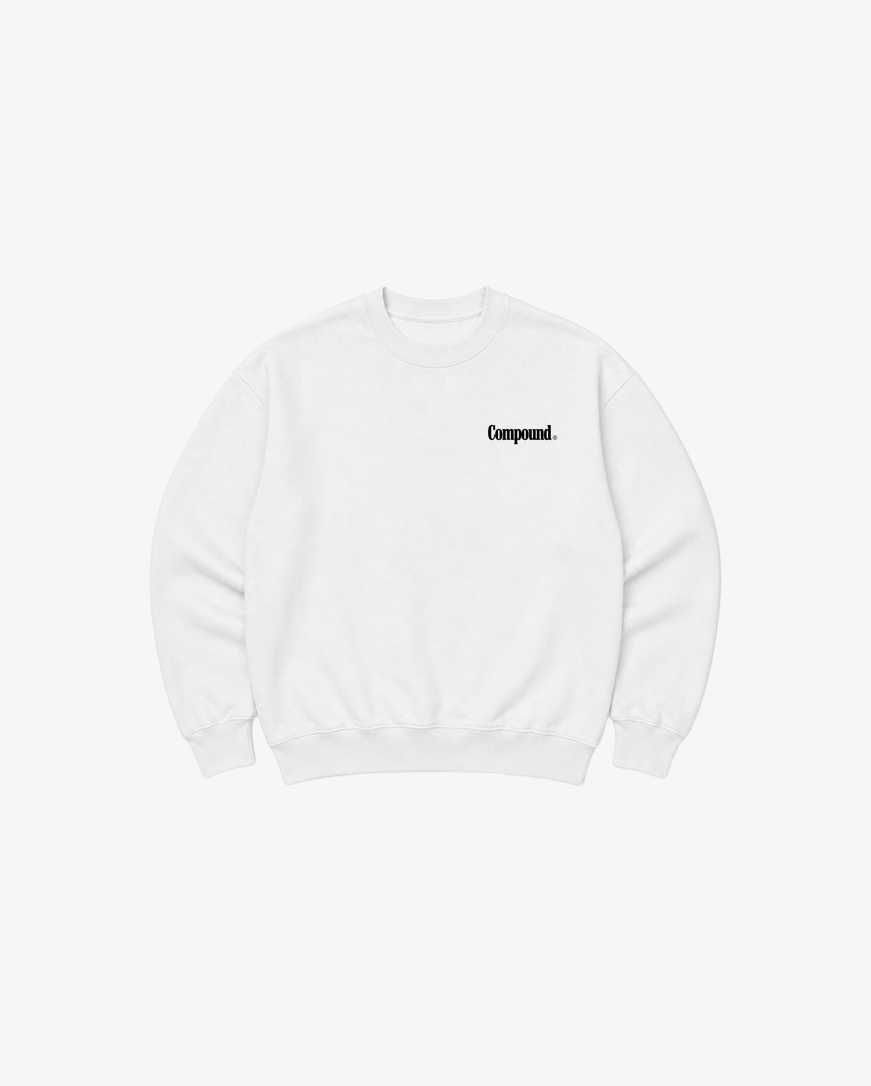 Paddock Classic Sweatshirt - White