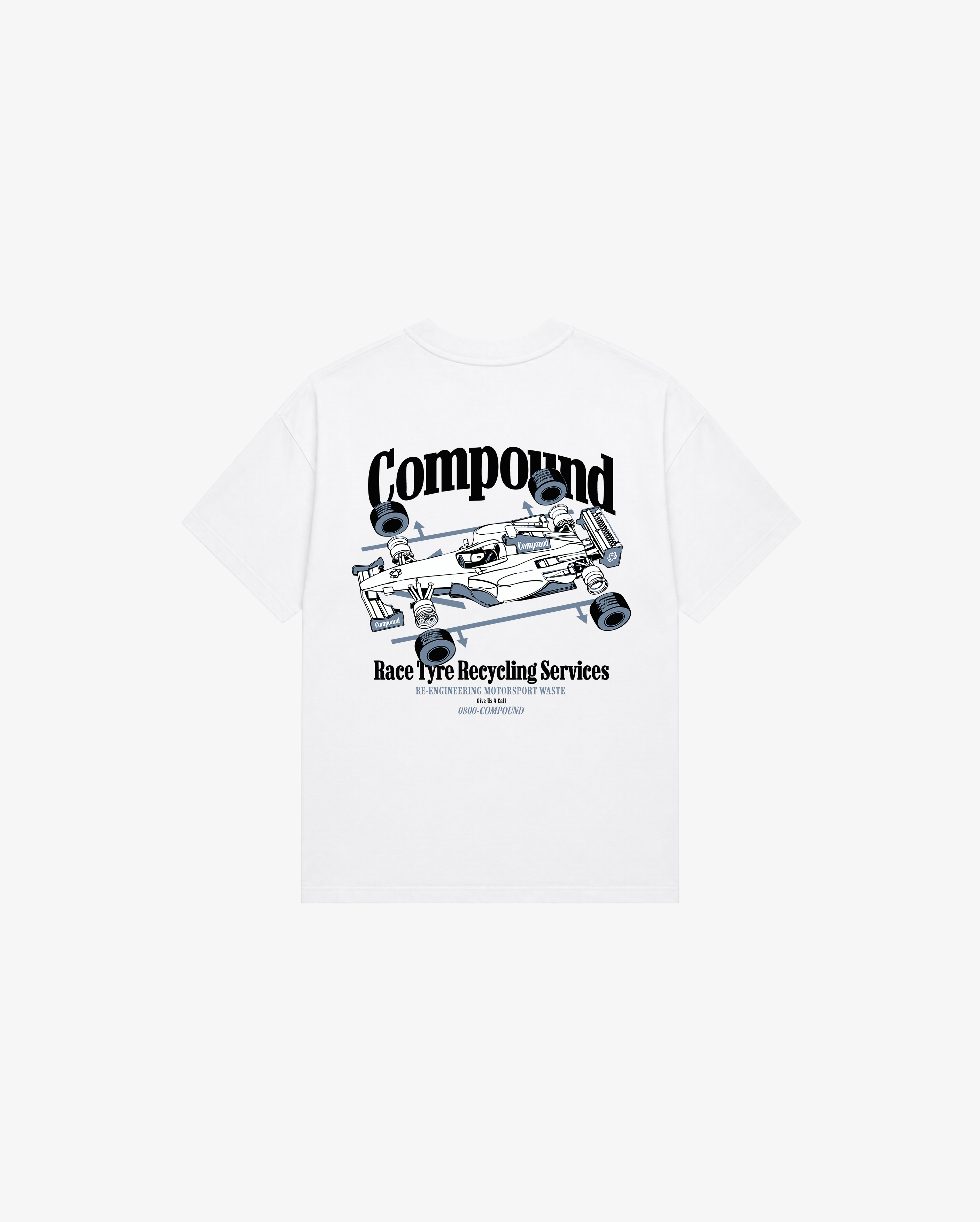 Recycling Services T Shirt - White